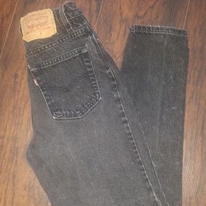 Levi's high rise vintage jeans